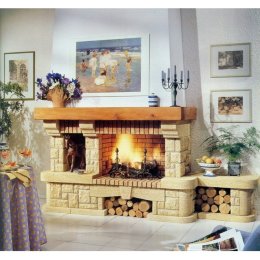 Каминная облицовка La Romaine Caraibe без банкетки